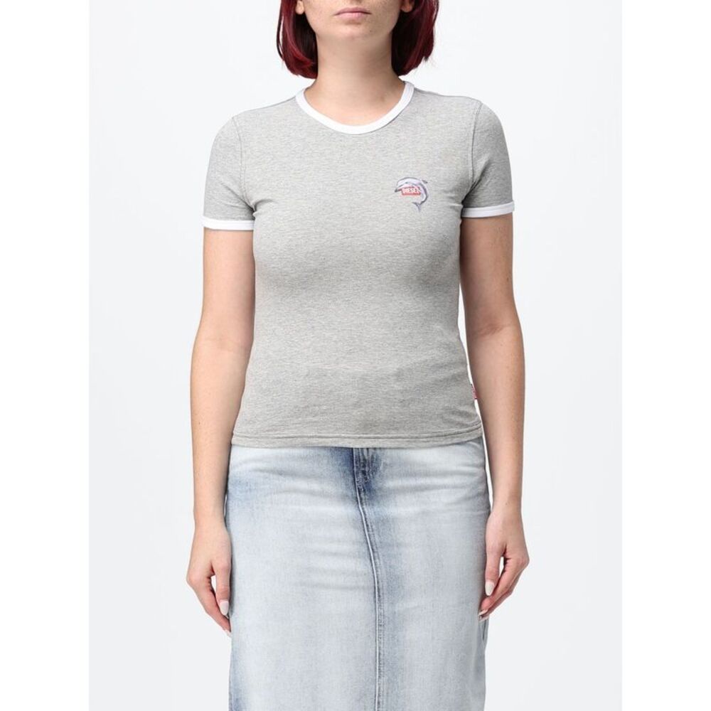 Diesel T-Shirt Woman Grey